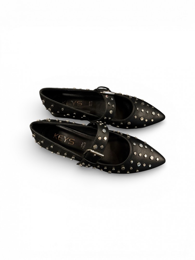 Ballerine borchiate Keys