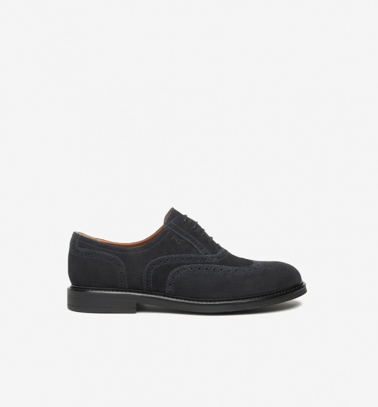 Stringate uomo in camoscio