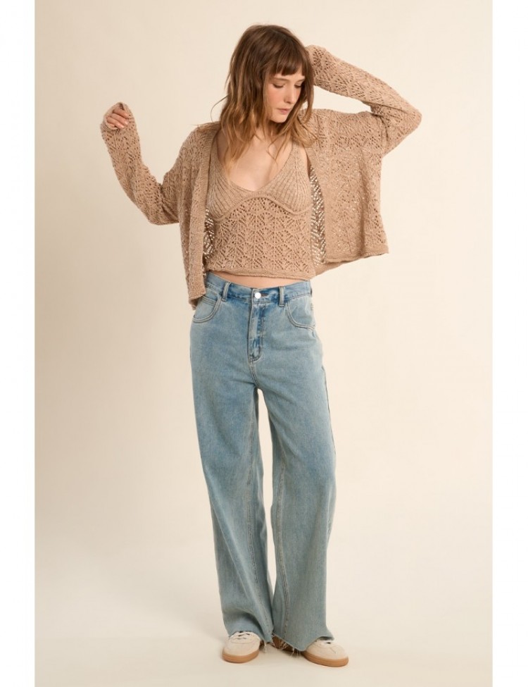 Cardigan traforato Molly Bracken