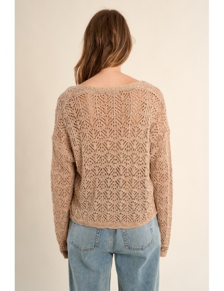 Cardigan traforato Molly Bracken