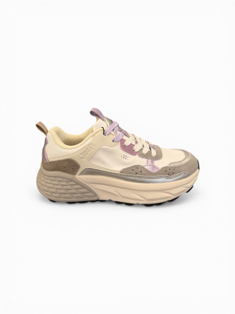 Sneaker Jeep Donna Bianca