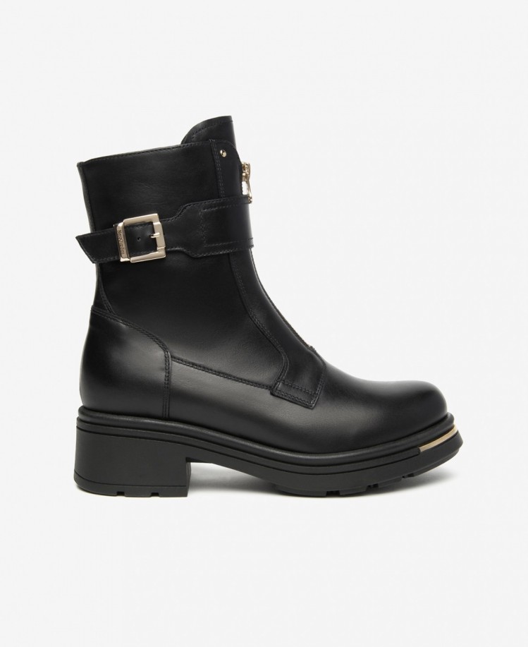 Stivaletti neri vera pelle NeroGiardini