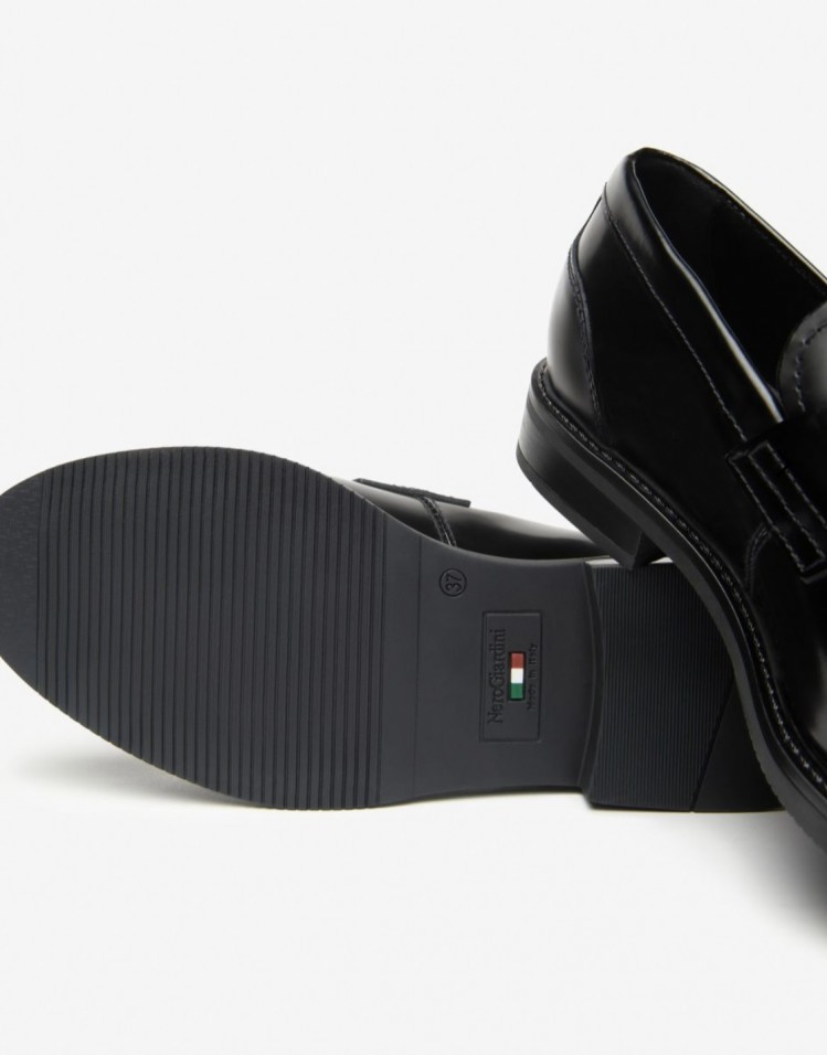 Mocassini donna in vera pelle