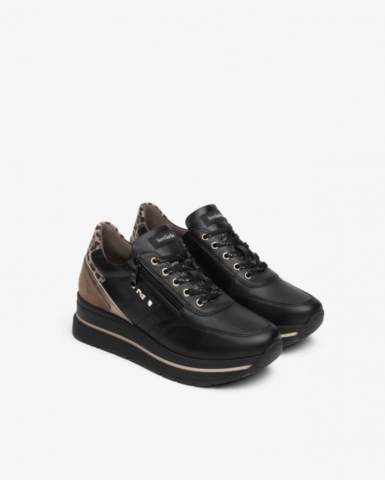 Sneakers con zeppa NeroGiardini
