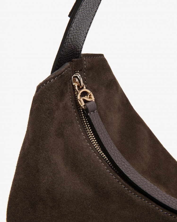 Borsa Hobo in pelle NeroGiardini