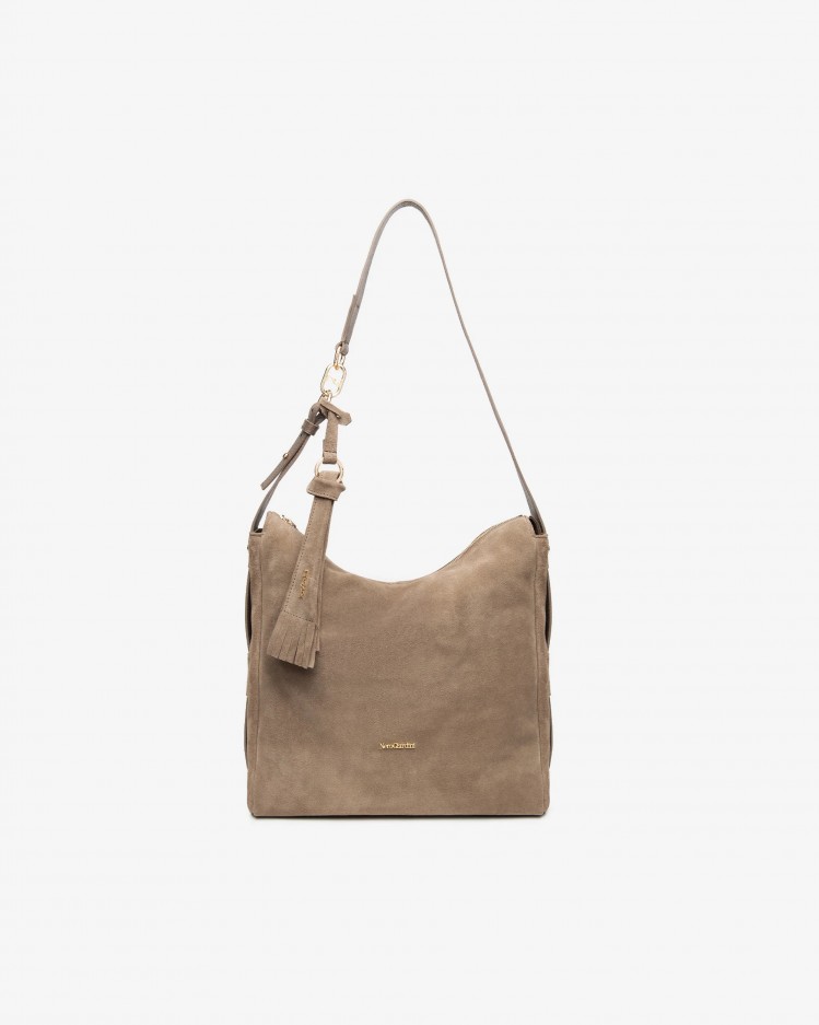 Borsa Hobo in pelle NeroGiardini