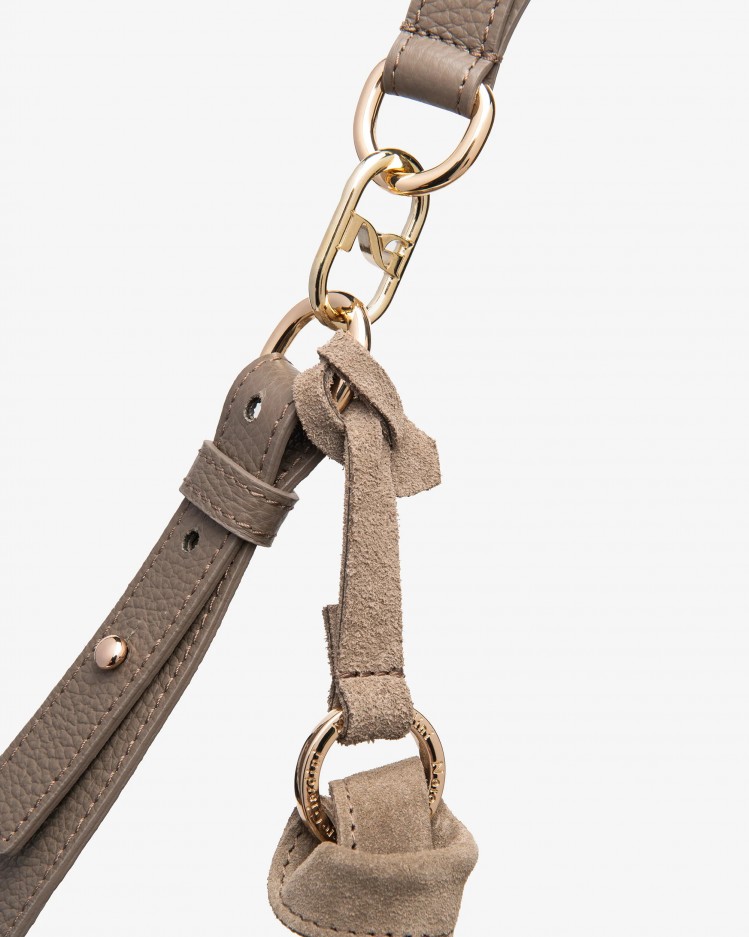 Borsa Hobo in pelle NeroGiardini