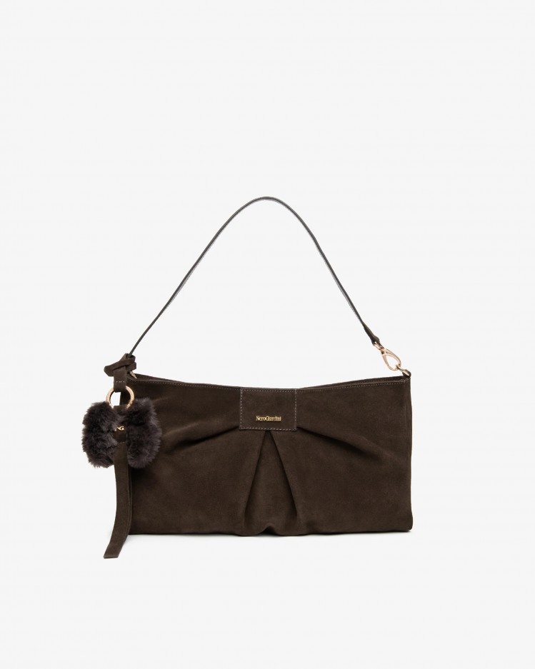 Borsa a spalla in pelle NeroGiardini