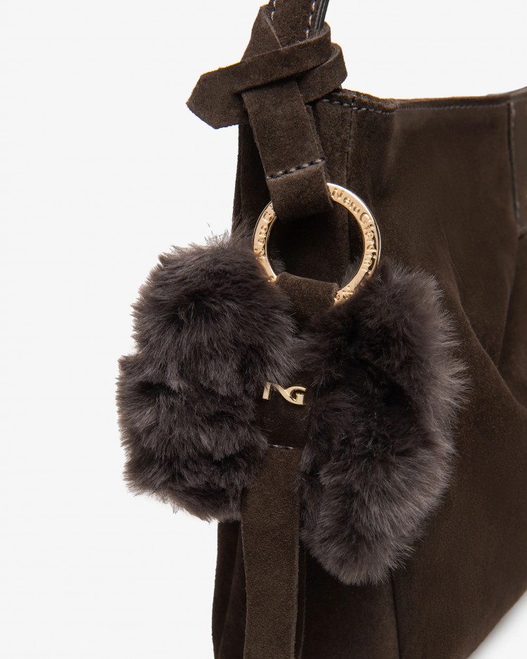 Borsa a spalla in pelle NeroGiardini