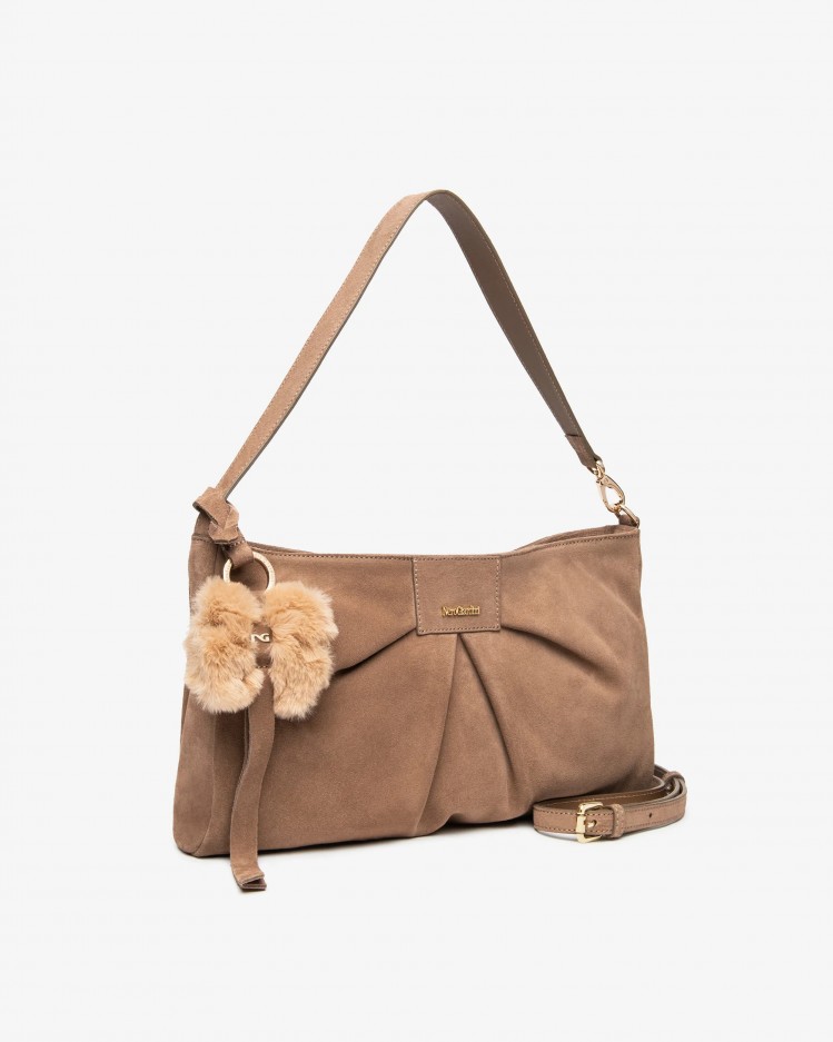 Borsa a spalla in pelle NeroGiardini