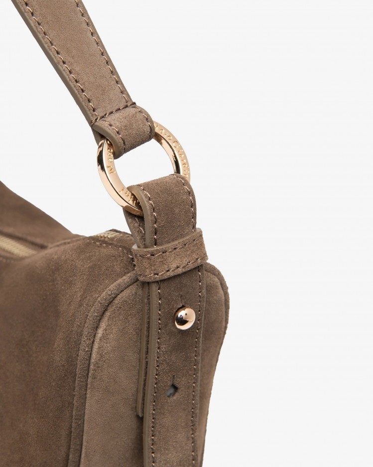 Borsa Hobo in pelle NeroGiardini