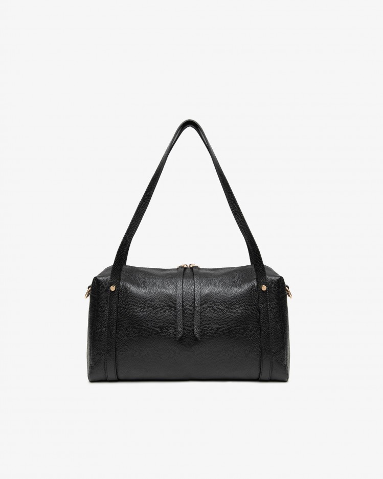 Borsa a bauletto in pelle NeroGiardini
