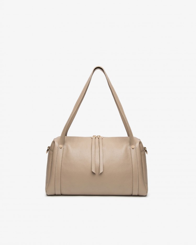 Borsa a bauletto in pelle NeroGiardini