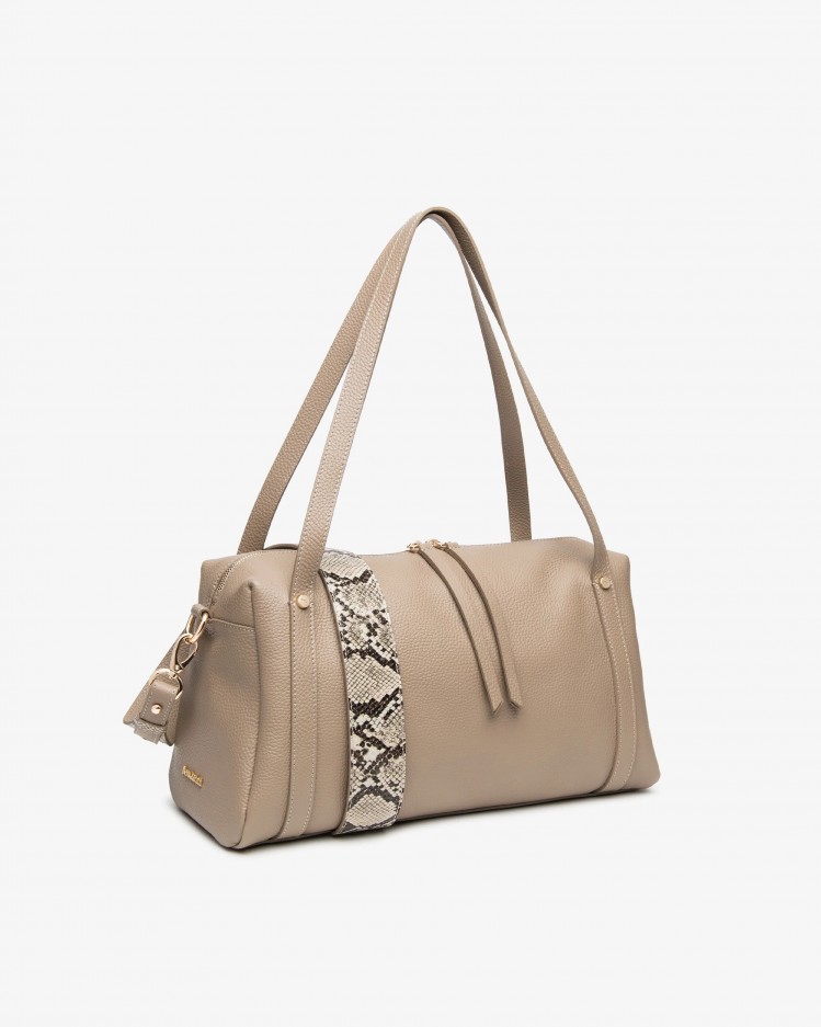 Borsa a bauletto in pelle NeroGiardini