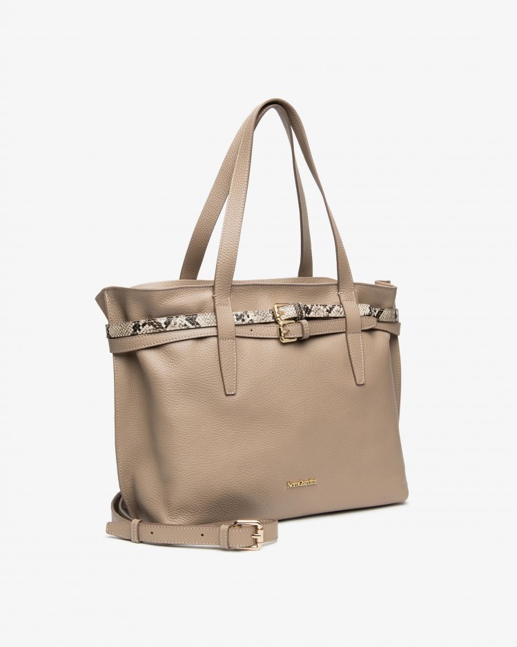 Borsa a tracolla in pelle NeroGiardini