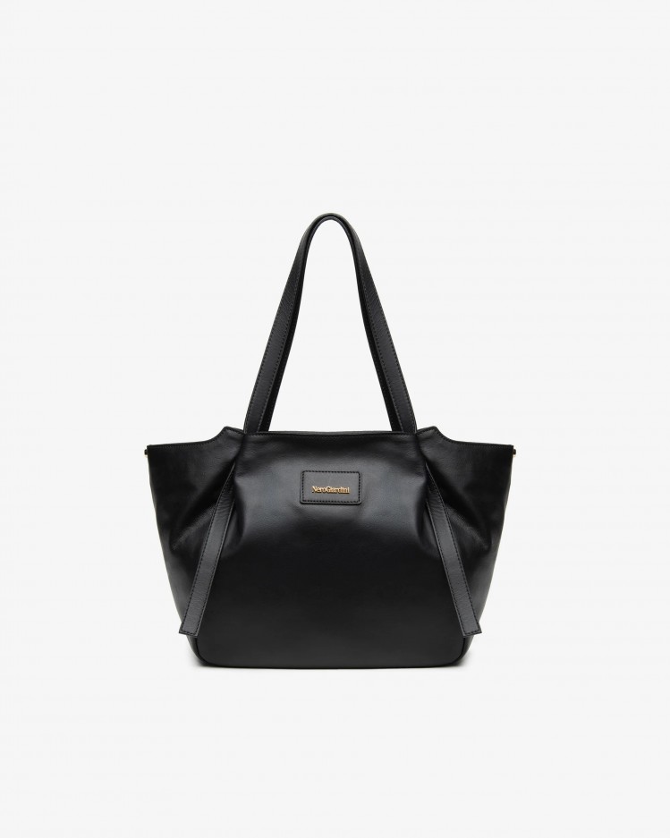 Tote bag in pelle NeroGiardini