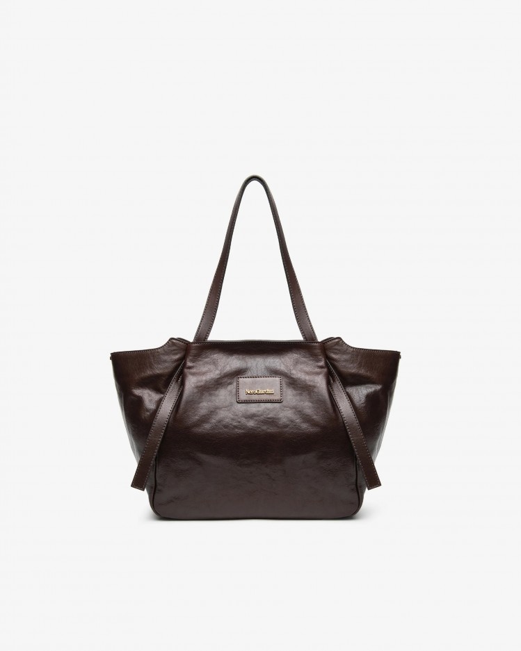 Tote bag in pelle NeroGiardini