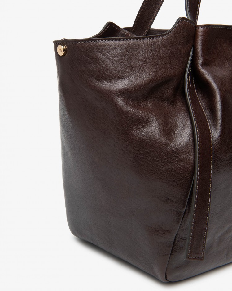 Tote bag in pelle NeroGiardini