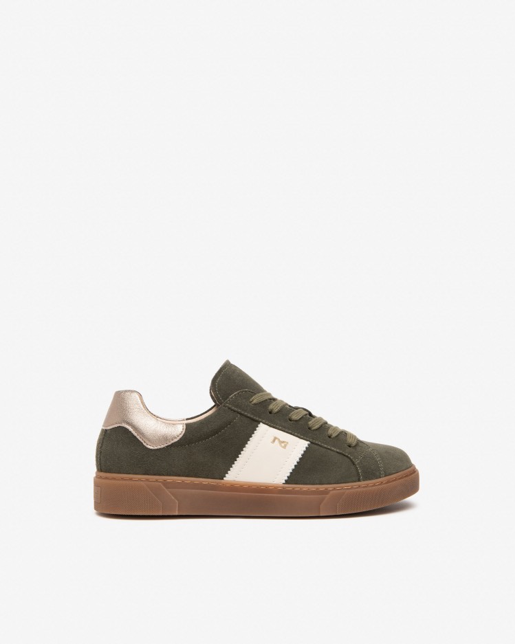 Sneakers donna in pelle scamosciata NeroGiardini