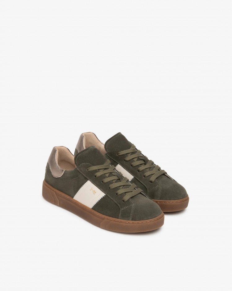 Sneakers donna in pelle scamosciata NeroGiardini