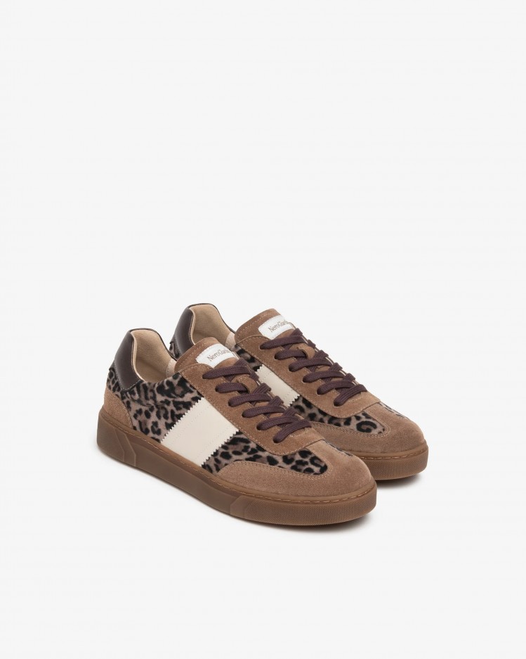 Sneakers donna in pelle scamosciata NeroGiardini