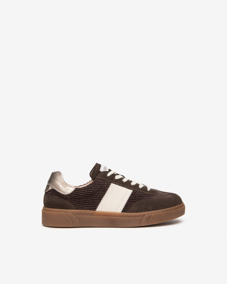 Sneakers da donna in pelle scamosciata NeroGiardini