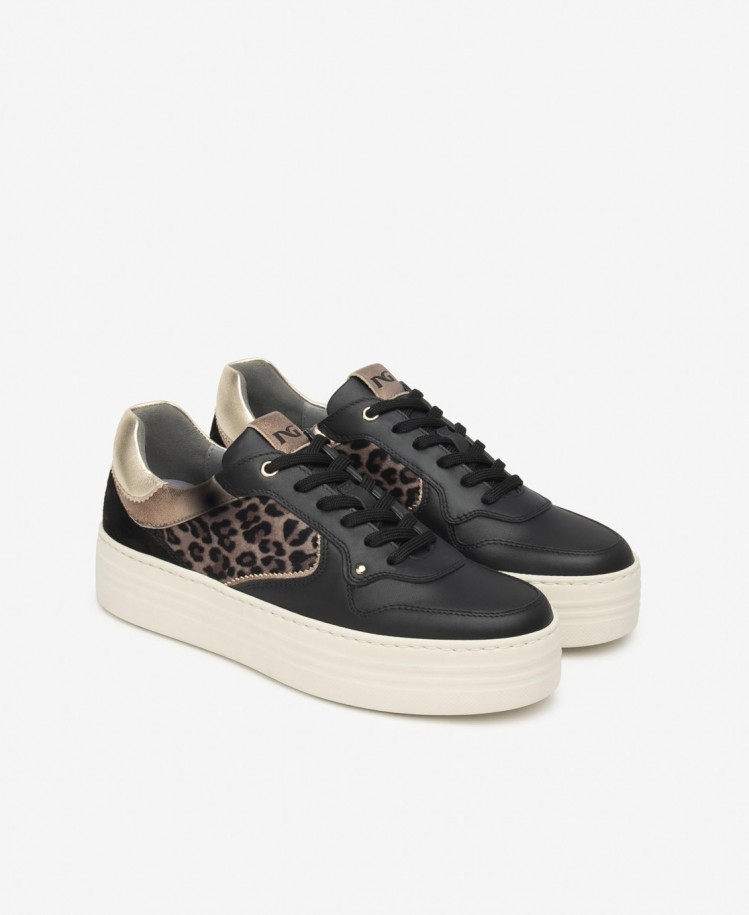 Sneakers Donna in pelle e maculata