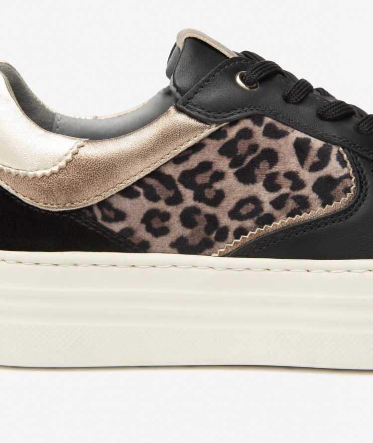 Sneakers Donna in pelle e maculata