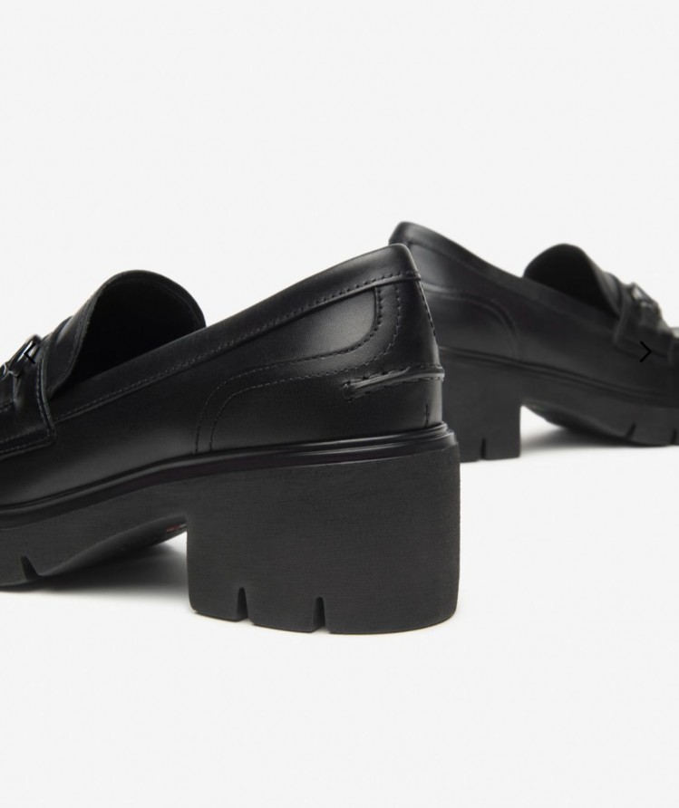 Mocassini donna in pelle