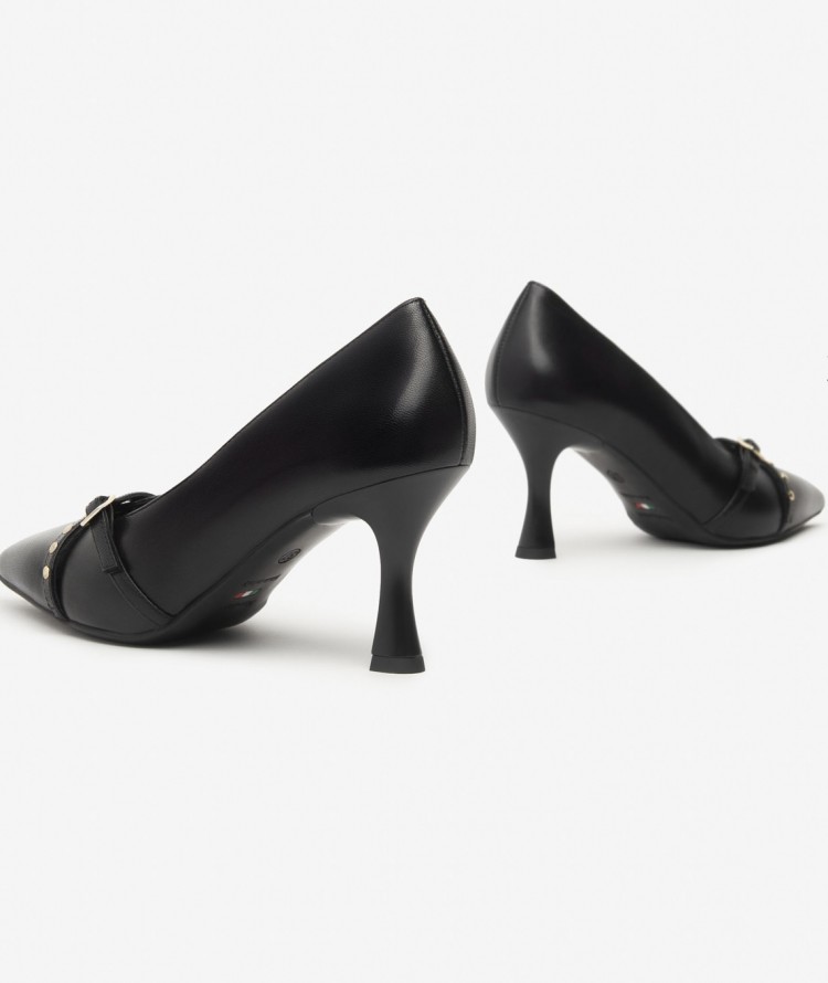 Décolleté Premium in vera pelle NeroGiardini