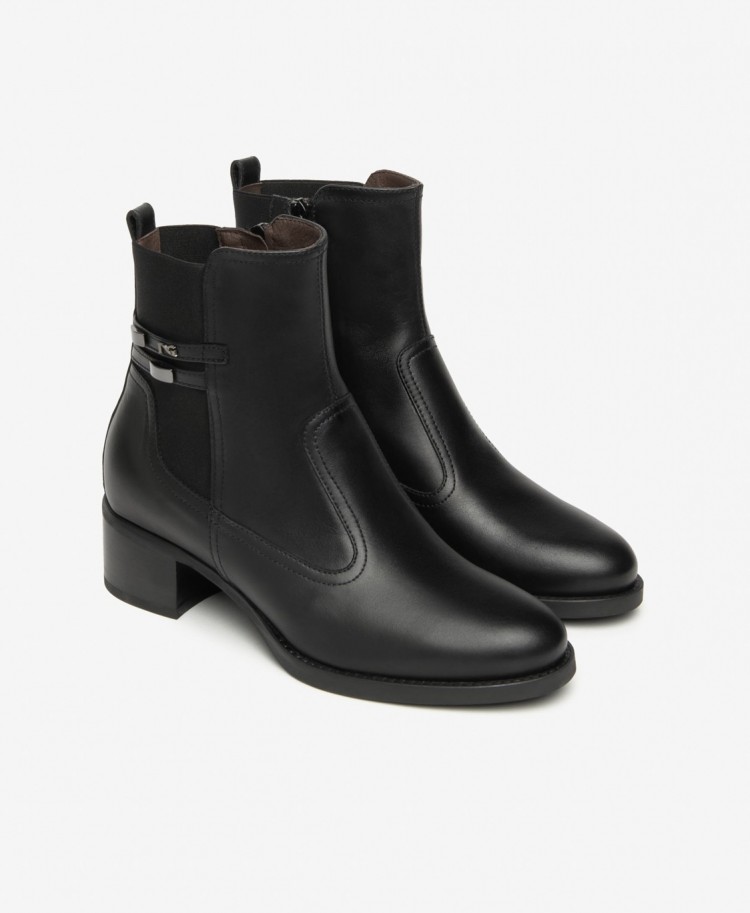 Stivaletti donna in pelle NeroGiardini