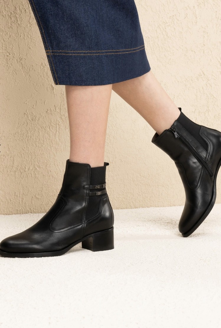 Stivaletti donna in pelle NeroGiardini