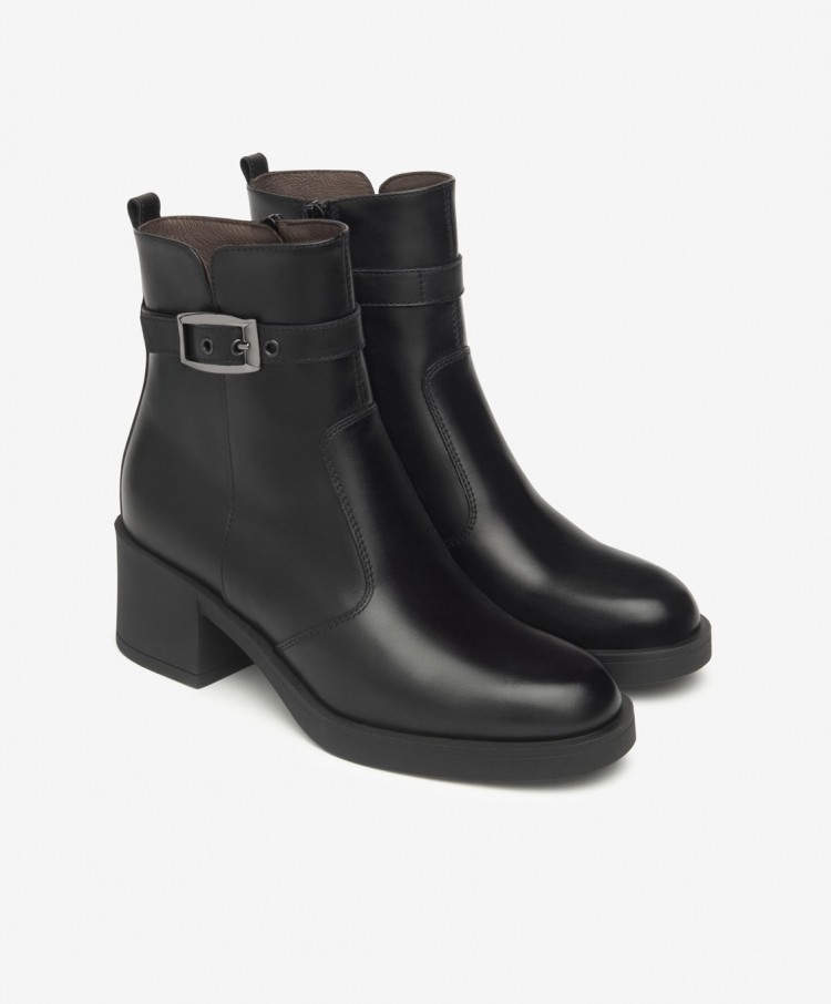 Stivaletti donna in pelle NeroGiardini