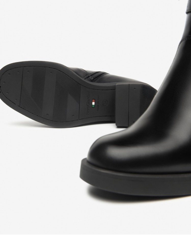 Stivaletti donna in pelle NeroGiardini