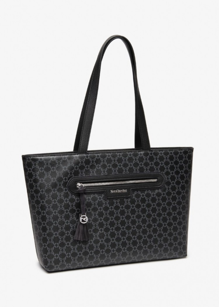Borsa Tote Shopper loggata