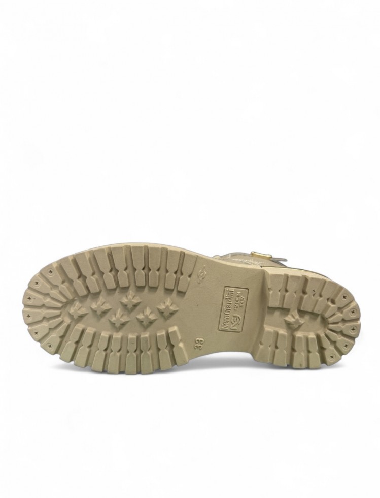 Anfibi Teen in pelle