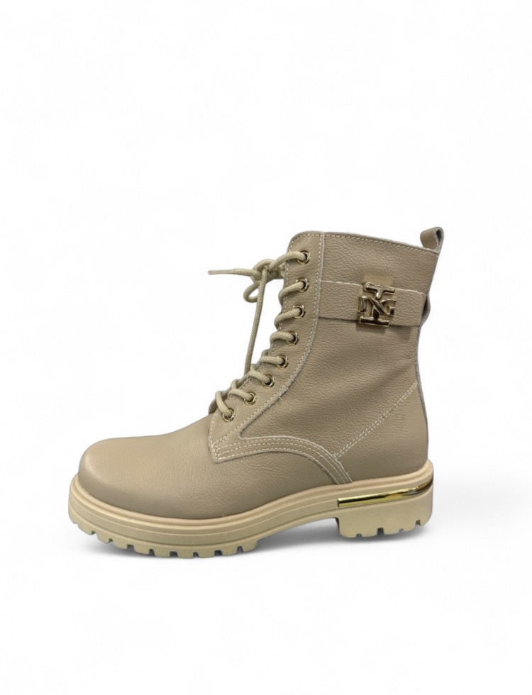 Anfibi Teen in pelle