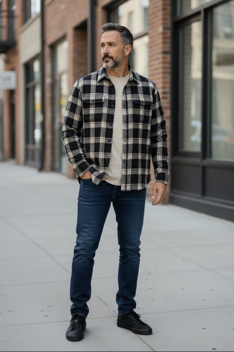 Camicia flanella Losan