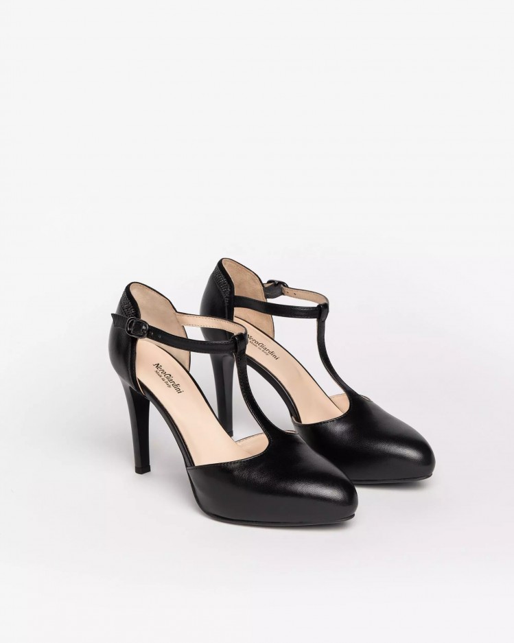 Dècolletè  Donna in pelle e suede