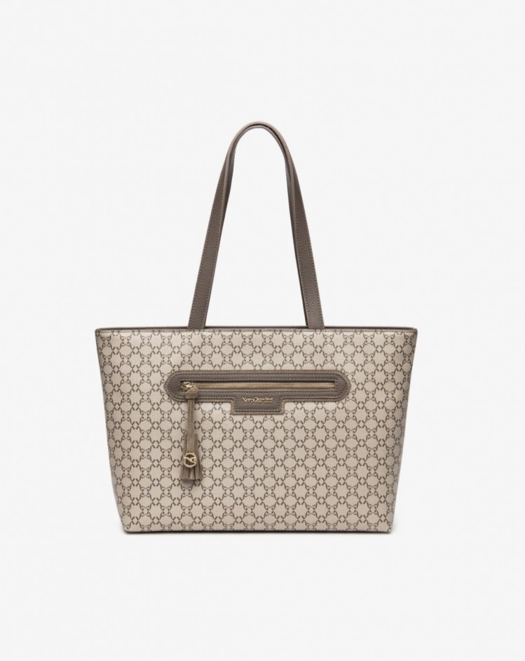 Borsa Tote Shopper loggata
