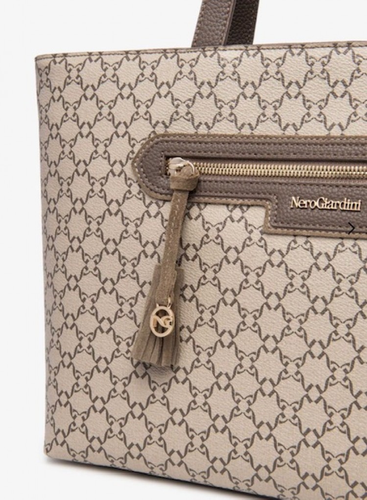 Borsa Tote Shopper loggata