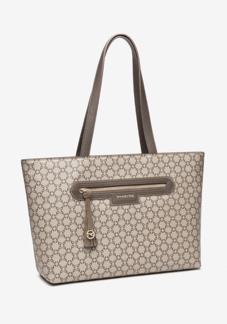 Borsa Tote Shopper loggata