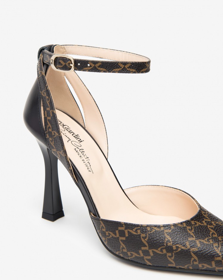 Dècolletè Donna in materiale tecnico e pelle