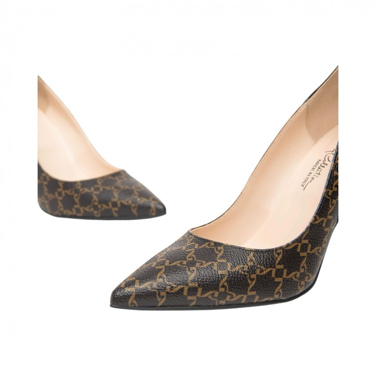 Dècolletè Donna in materiale tecnico e pelle