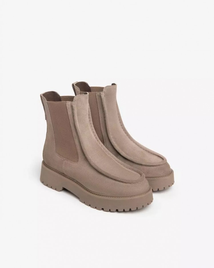 Stivaletti Chelsea Donna in suede