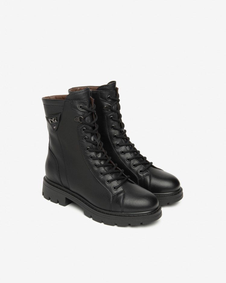 Anfibi donna in pelle