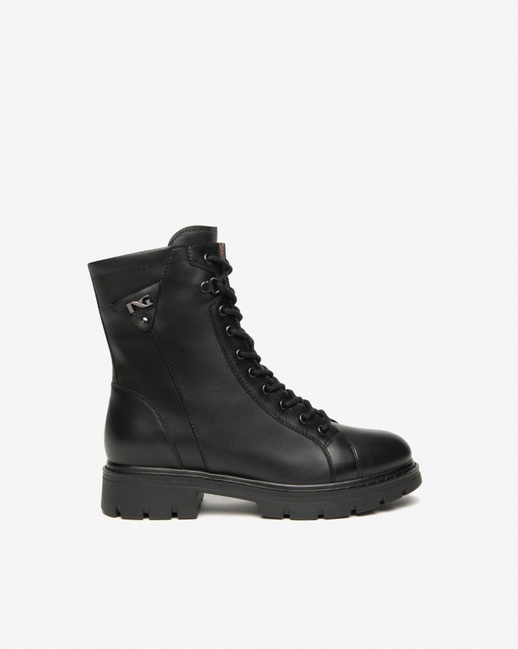 Anfibi donna in pelle