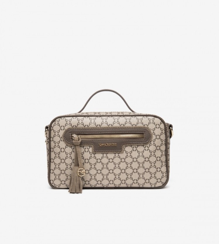 Borsa a mano logata NeroGiardini