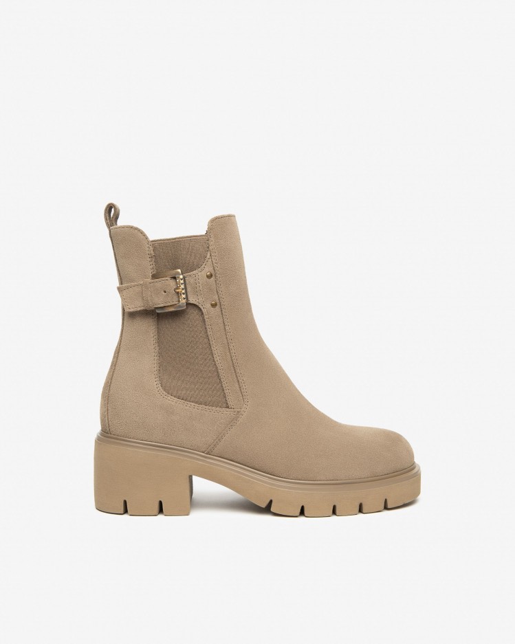 Stivaletti Chelsea donna in suede
