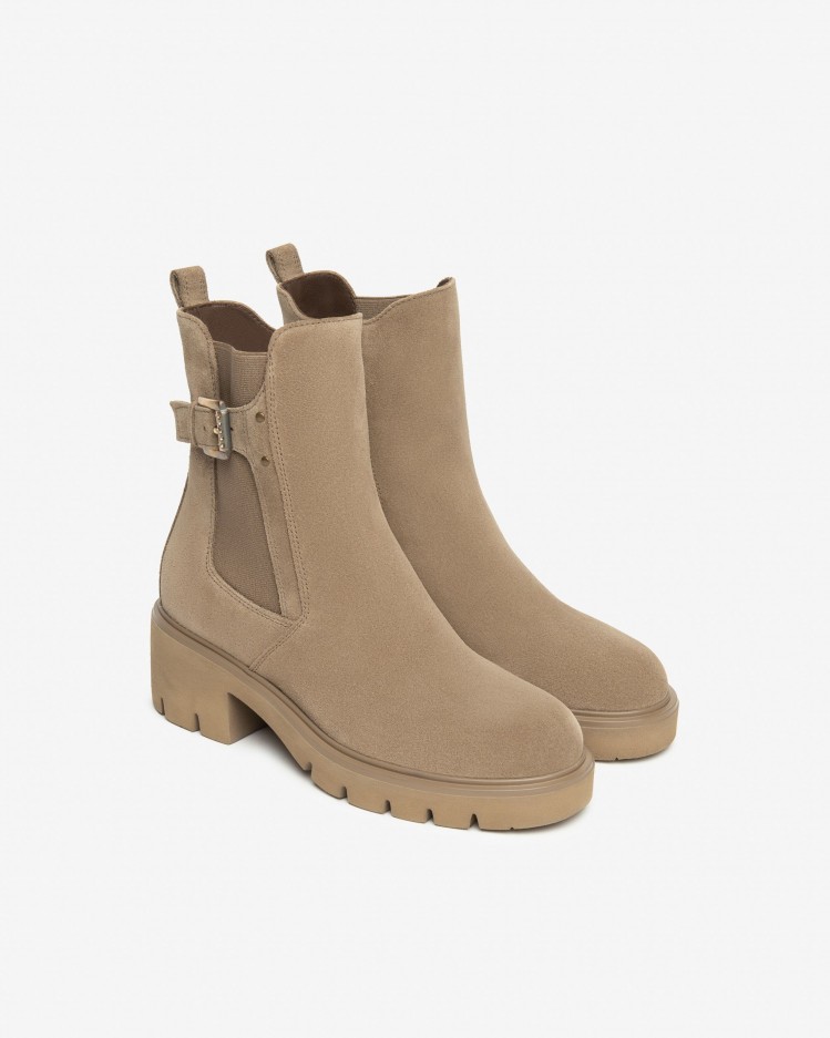 Stivaletti Chelsea donna in suede